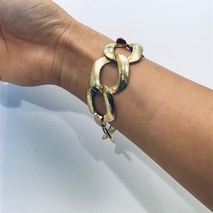 Vintage gold chain bracelet